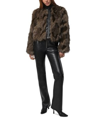 Lillet Faux Fur Patchwork Bomber Jacket | Bloomingdale's (US)