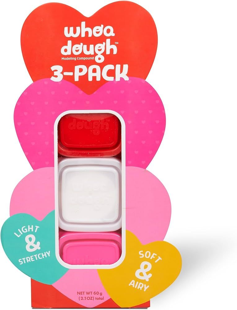 Chuckle & Roar - Valentines Whoa Dough Heart - Arts and Crafts - Fun for Toddlers - Safe and alle... | Amazon (US)