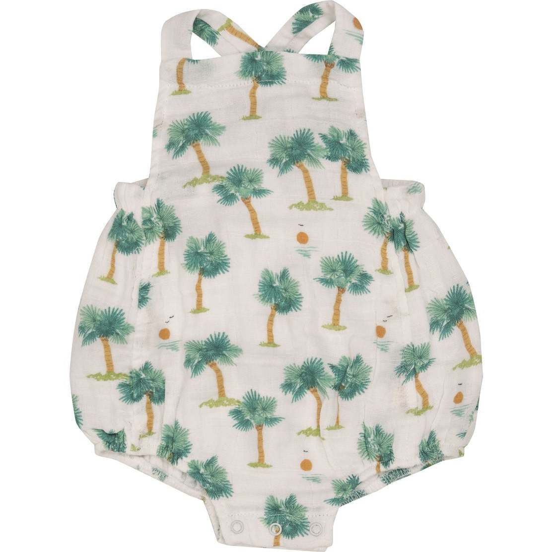 Palms Retro Sunsuit | Maisonette