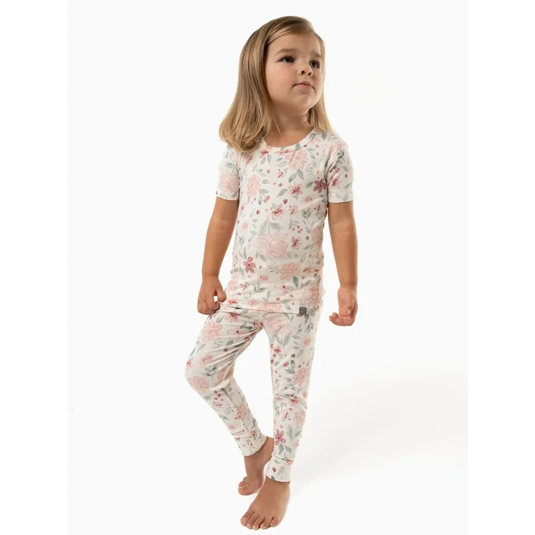 Modern Moments by Gerber Toddler Unisex Super Soft Livaeco Viscose Tight Fitting Pajama Set, Size... | Walmart (US)