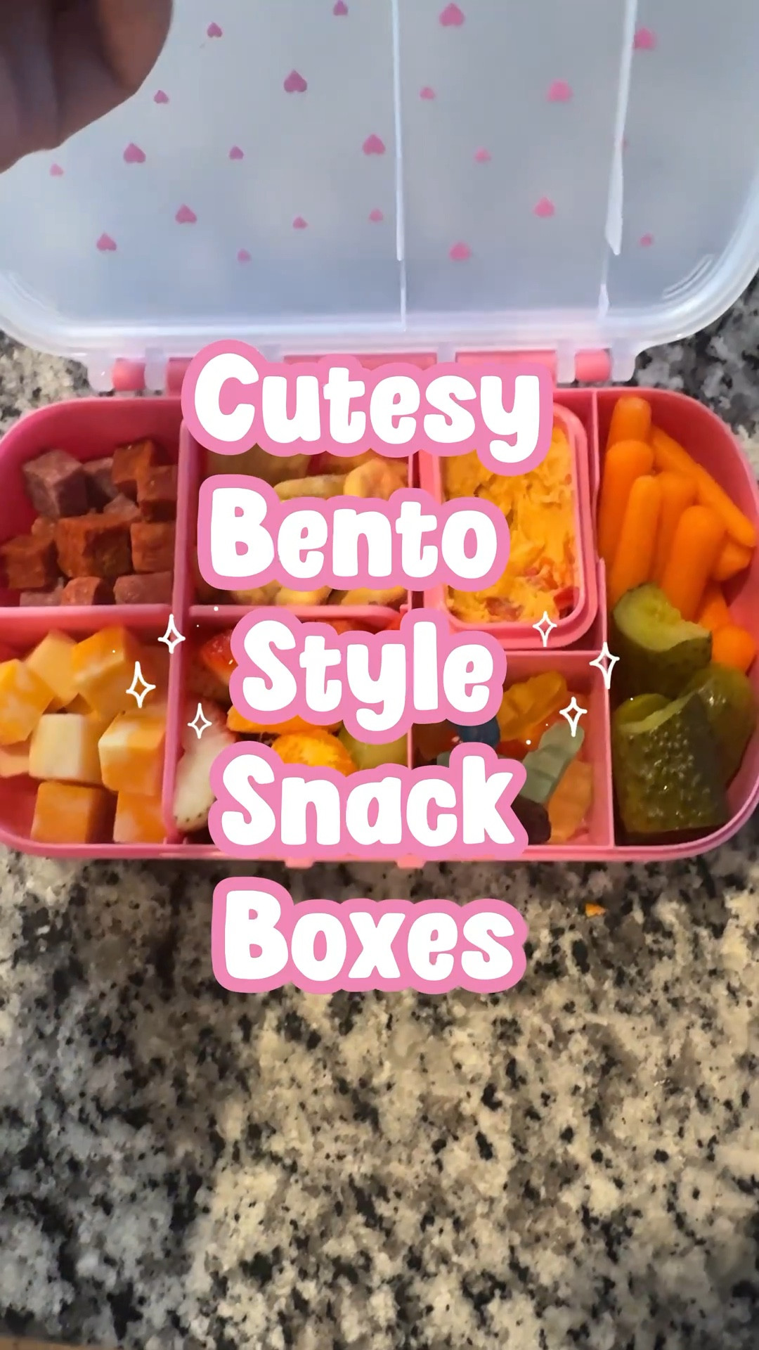 Cutesy Bento Style Snack Boxes 🩷✨💖
I’m a big snacker and I saw this cute snack box on Amazon from Paris Hilton. Comes in a 2 pack. 

#LTKHome #LTKfoodie #LTKvlog