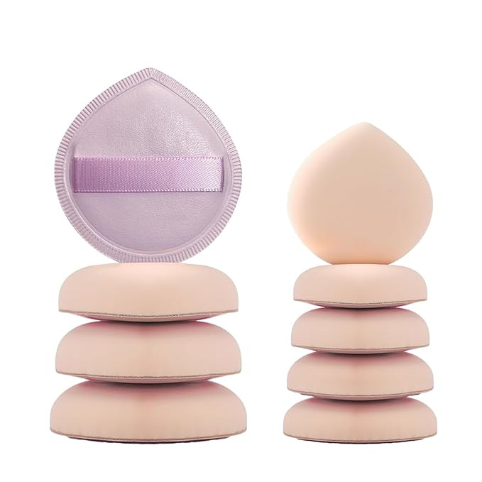 9 Pcs Beauty Blender Makeup Sponges For Foundation Powder Puff:Makeup Sponge for Liquid,Cream,and... | Amazon (US)