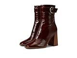 NINE WEST Women's TARESS Mid Calf Boot, Brown 210, 5 | Amazon (US)