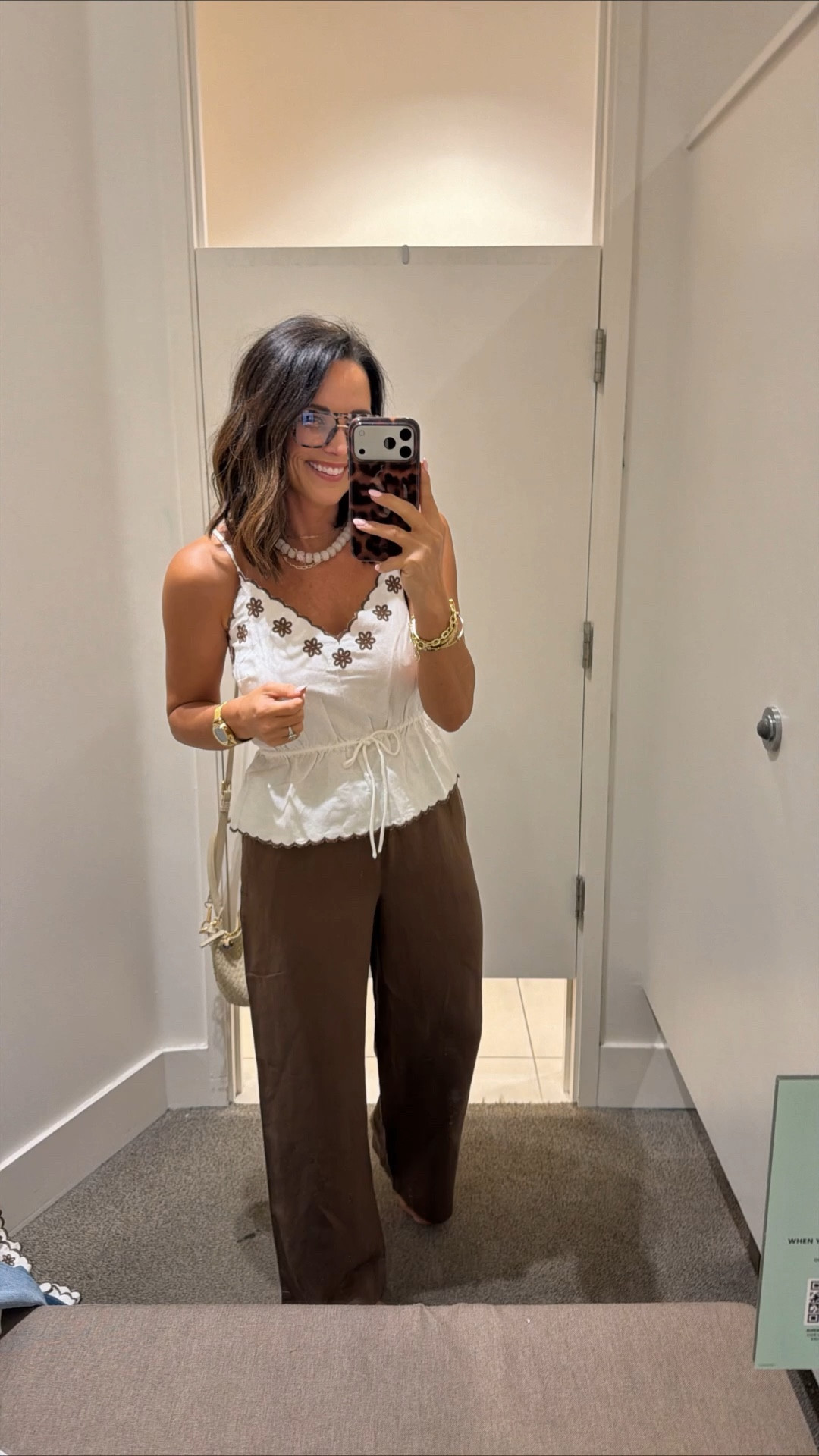 will never get over a good loft find… this top is so flattering and 40% off makes it even better

loft top, embroidered tank, brown pants outfit, neutral outfit inspo, casual chic outfit, summer outfit

#loftstyle #ltkunder50 #summeroutfit #casualchic #neutralstyle #everydayoutfit