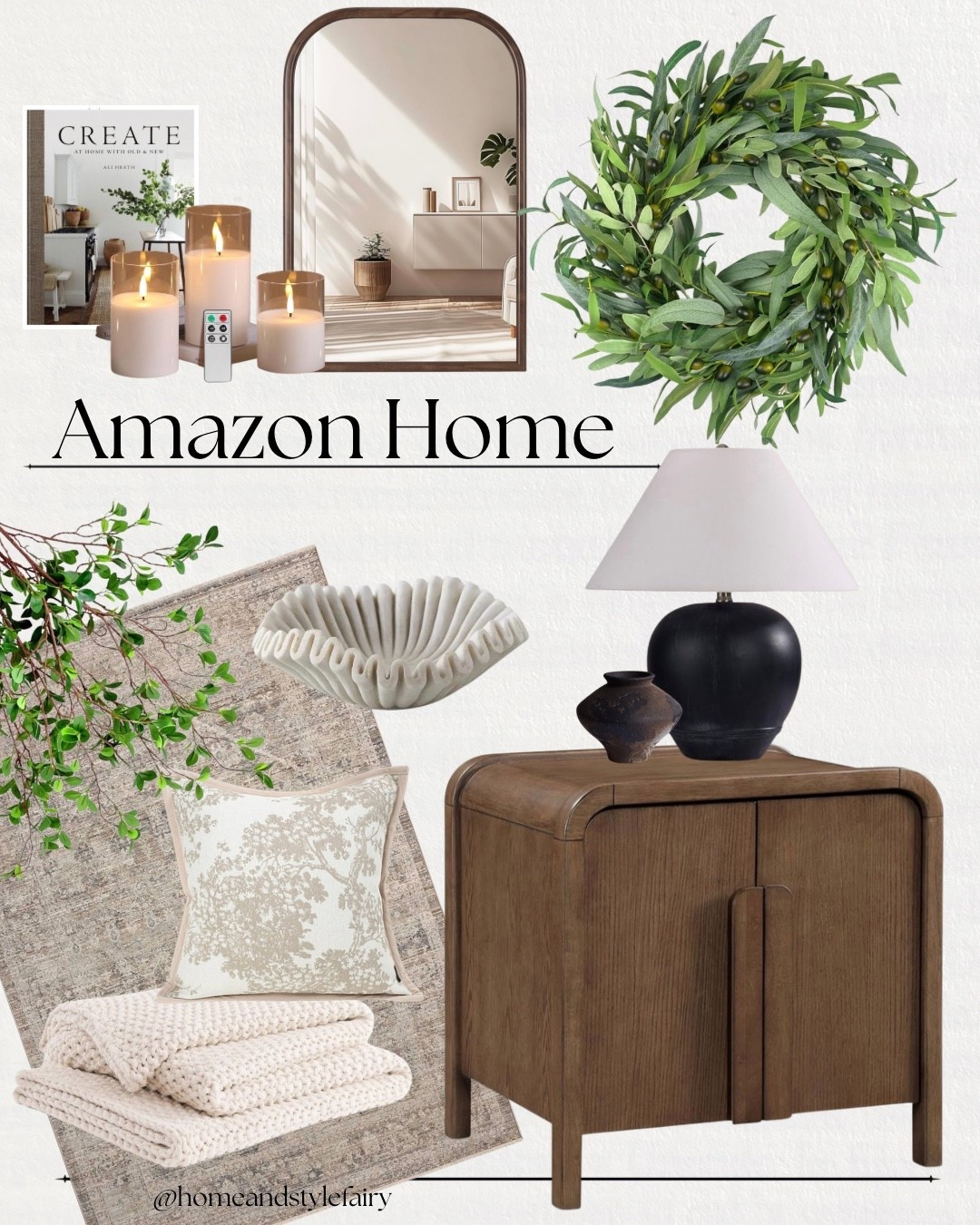 A thoughtful blend of organic textures and soft silhouettes to create a layered, romantic feel for the new season.

Cabinet, table lamp, throw blanket, marble bowl, vase, Spring stems, coffee table books, wreath, mirror,  Glass Flameless Candles, throw pillows 


#springhome #springdecor #LTKHome #LTKSeasonal #homeinspo #neutralhome

#LTKhome #LTKcanada #LTKstyletip