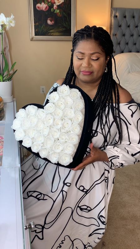 Flowers will always make a great gift! Preserved flowers that last a year! Even better! These are from: Rose Forever 🌹 up to 60% off for Mother’s Day. Sale  until May 15th. Use code : Habiba20 for additional $20 off . They come in different sizes and colors with different hat box shapes. 
Shown are similar products 

#LTKGiftGuide #LTKhome #LTKFind