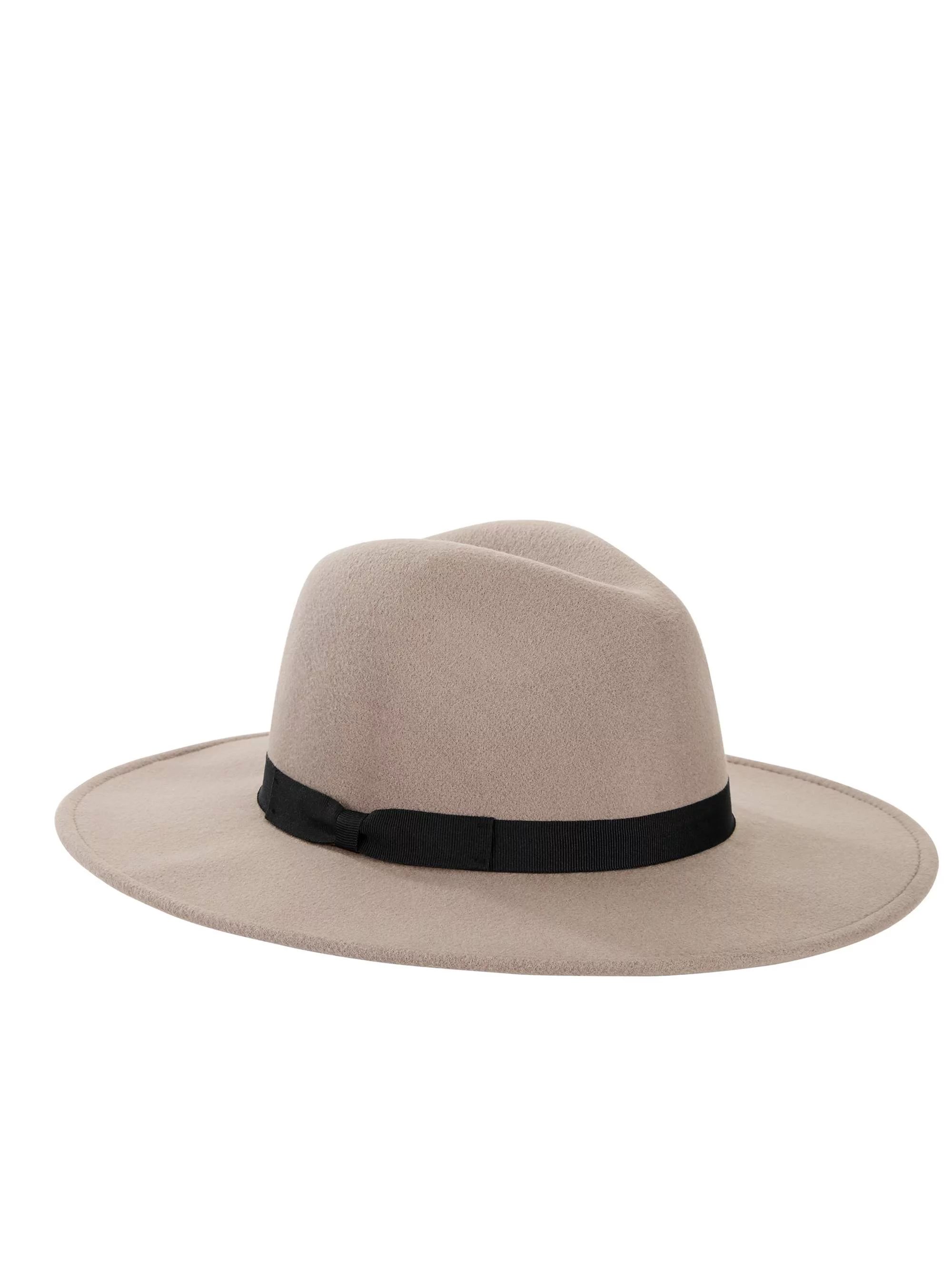 Scoop Ultimate Wide Brim Velour Fedora Women's | Walmart (US)