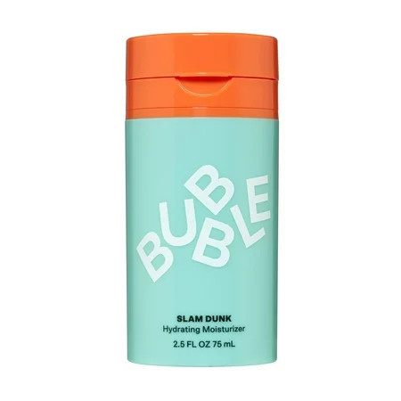 Bubble Skincare Slam Dunk Hydrating Facial Moisturizer Bonus Size 50% more 75ml Normal to Dry Skin | Walmart (US)