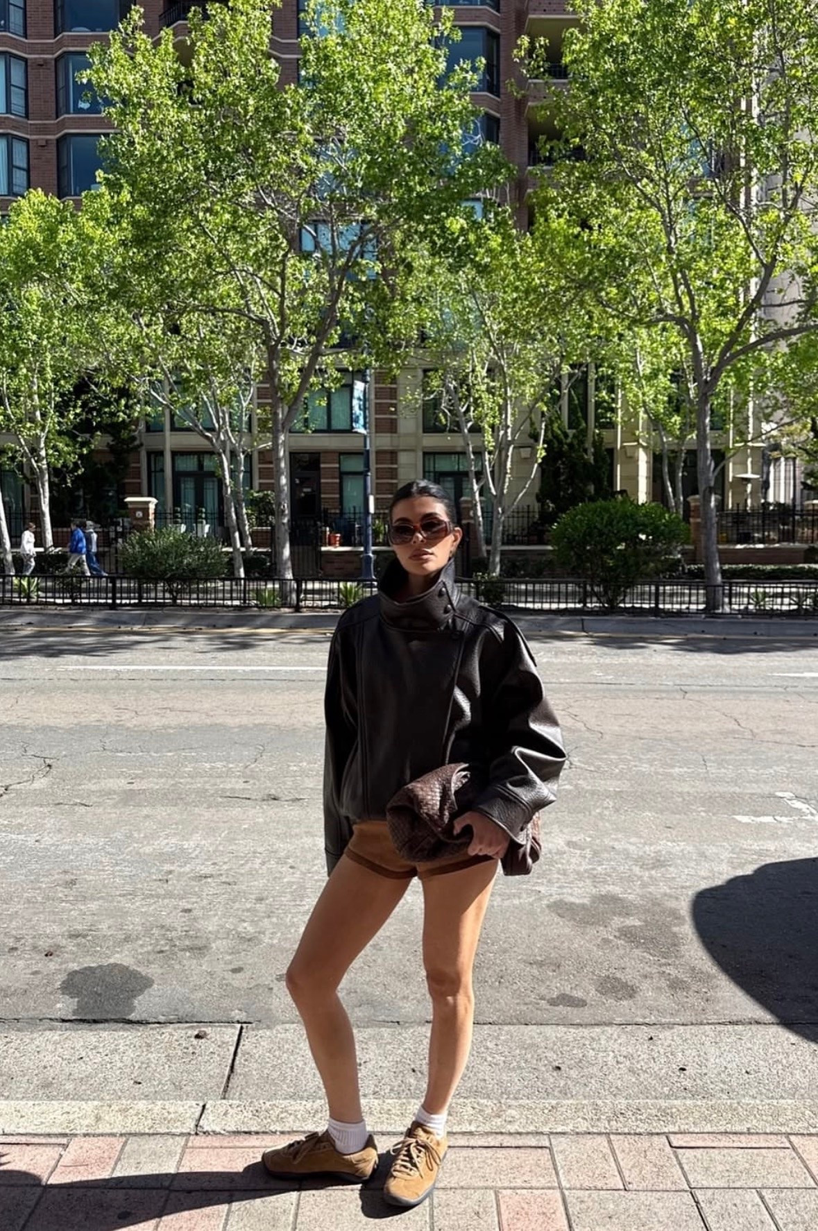 Cool girl of the neighborhood reporting for duty

What I'm wearing, summer transitional style, ootd inspo, styling inspo, Zara leather jacket, casual chic outfit

#LTKootd #LTKgrwm