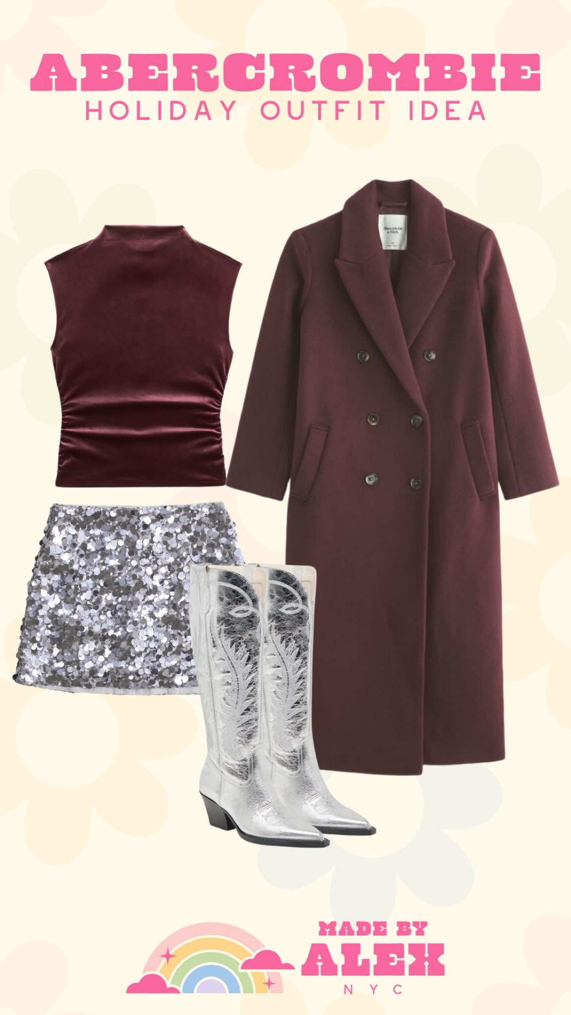 Abercrombie holiday outfit idea!
-
-
-
Abercrombie finds, abercrombie fashion, holiday party outfit inspo, winter fashion, midsize outfit, trendy fashion, mini skirt, metallic outfit, chic style

#LTKHoliday #LTKStyleTip #LTKSeasonal