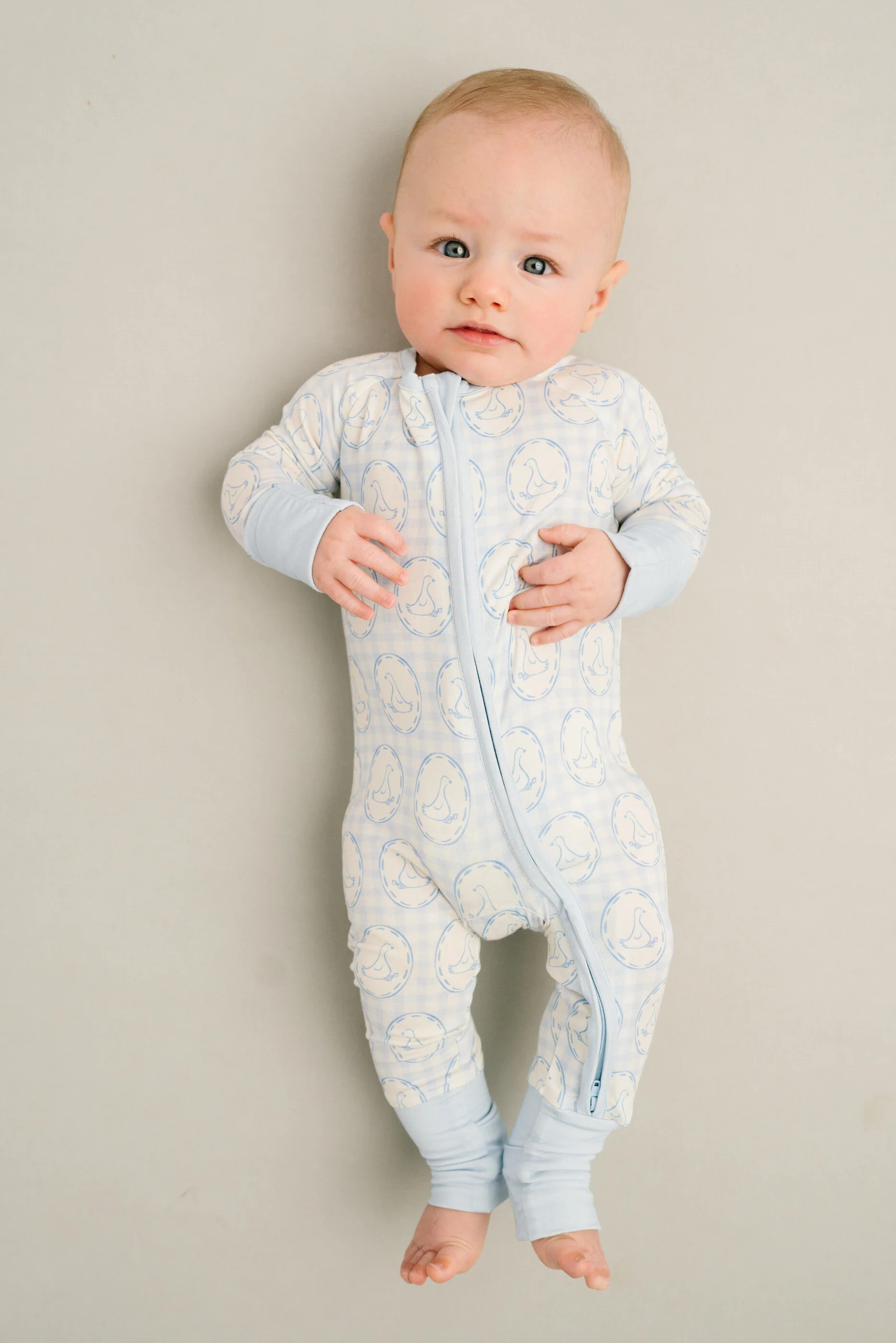 Cottage Goose Bamboo Sleeper | Little One Shop Co