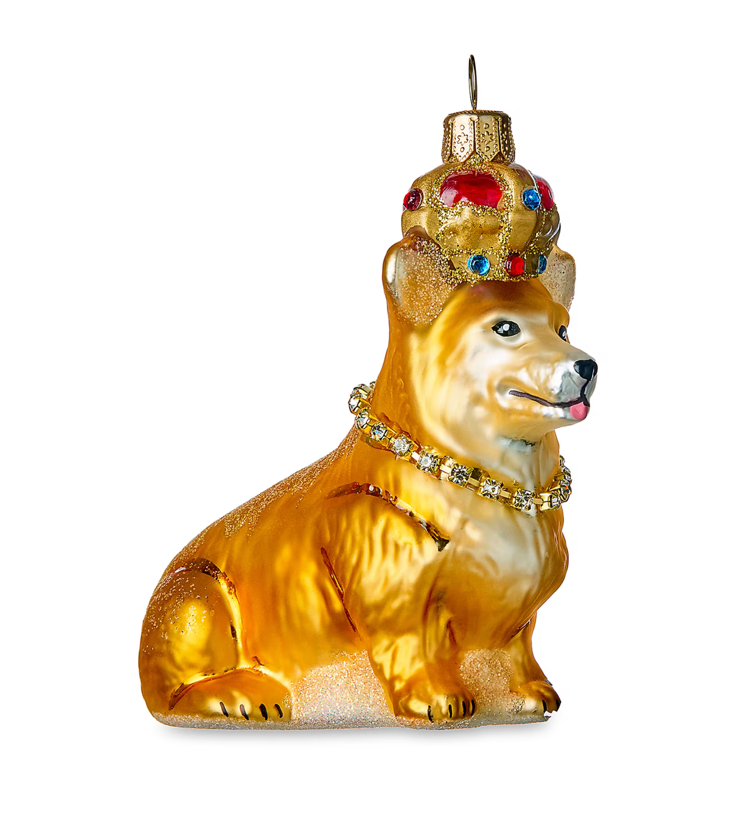 Multi Glass Royal Corgi Tree Decoration | Harrods