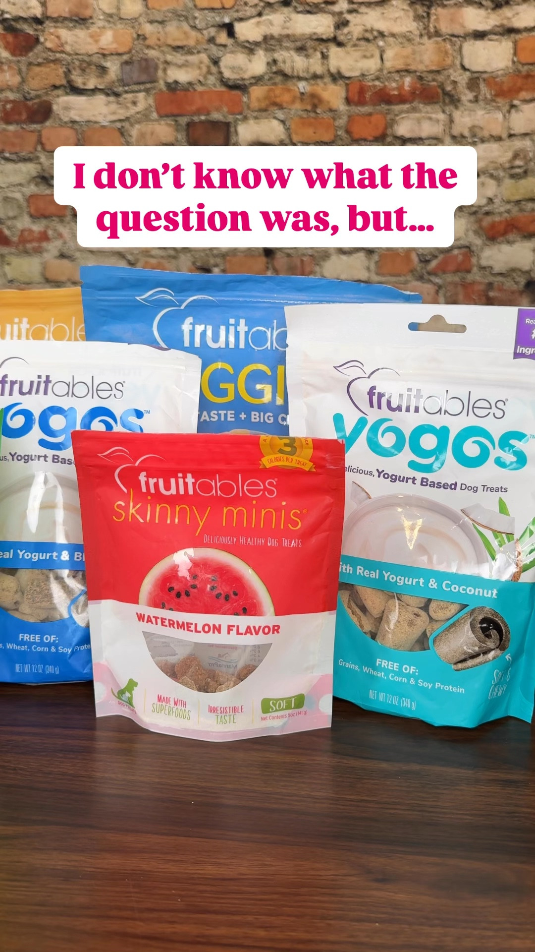We love Fruitables around here!
:
:
:
:
:
:
:
#dogtreats #dogmom #dog