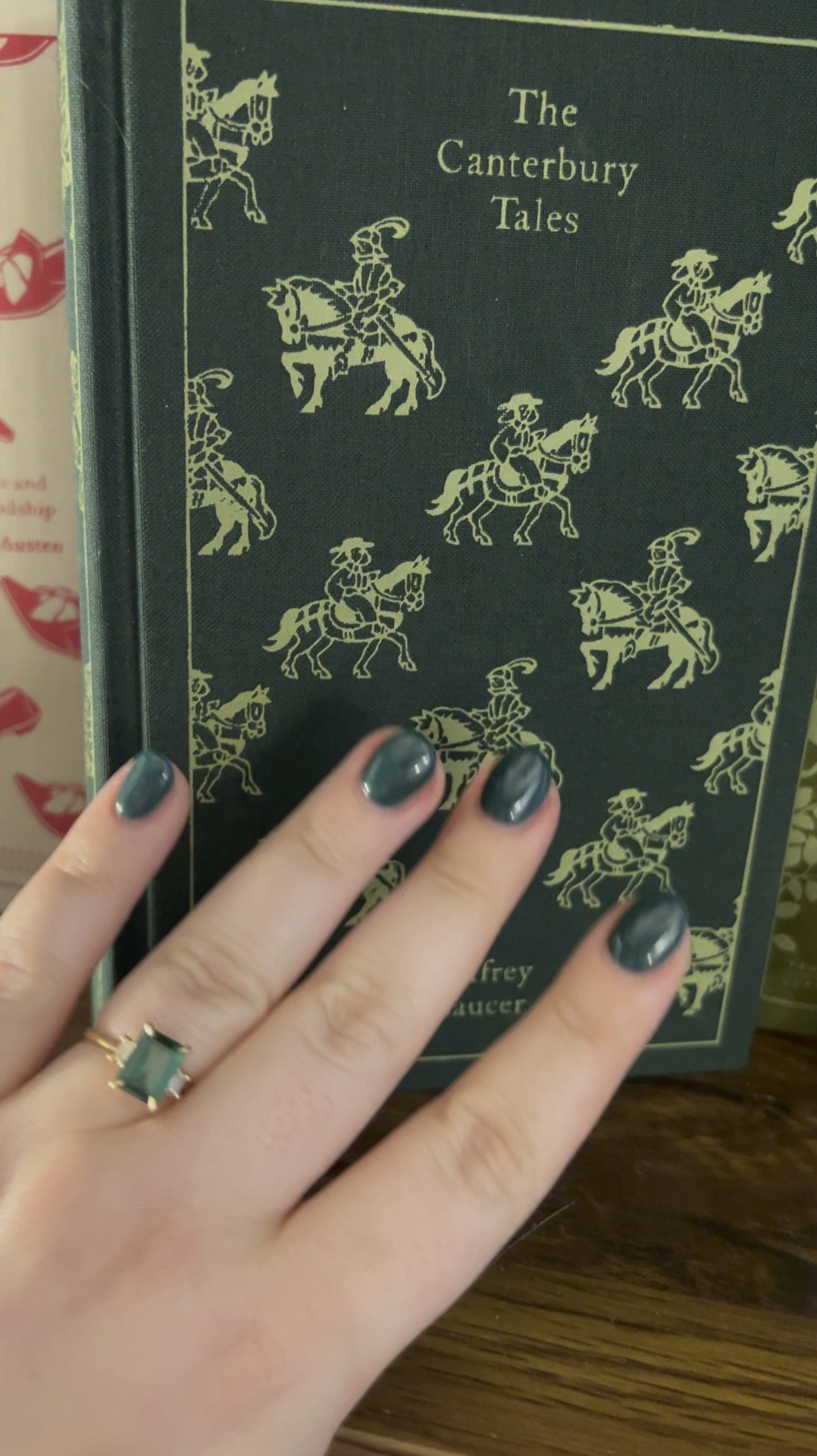 When your nails match your book 📚💚✨ I opted with a different green this month - OPI Stay Off the Lawn! 

It’s a good green, I highly recommend to my fellow green lovers!

#LTKSeasonal #LTKStyleTip #LTKBeauty