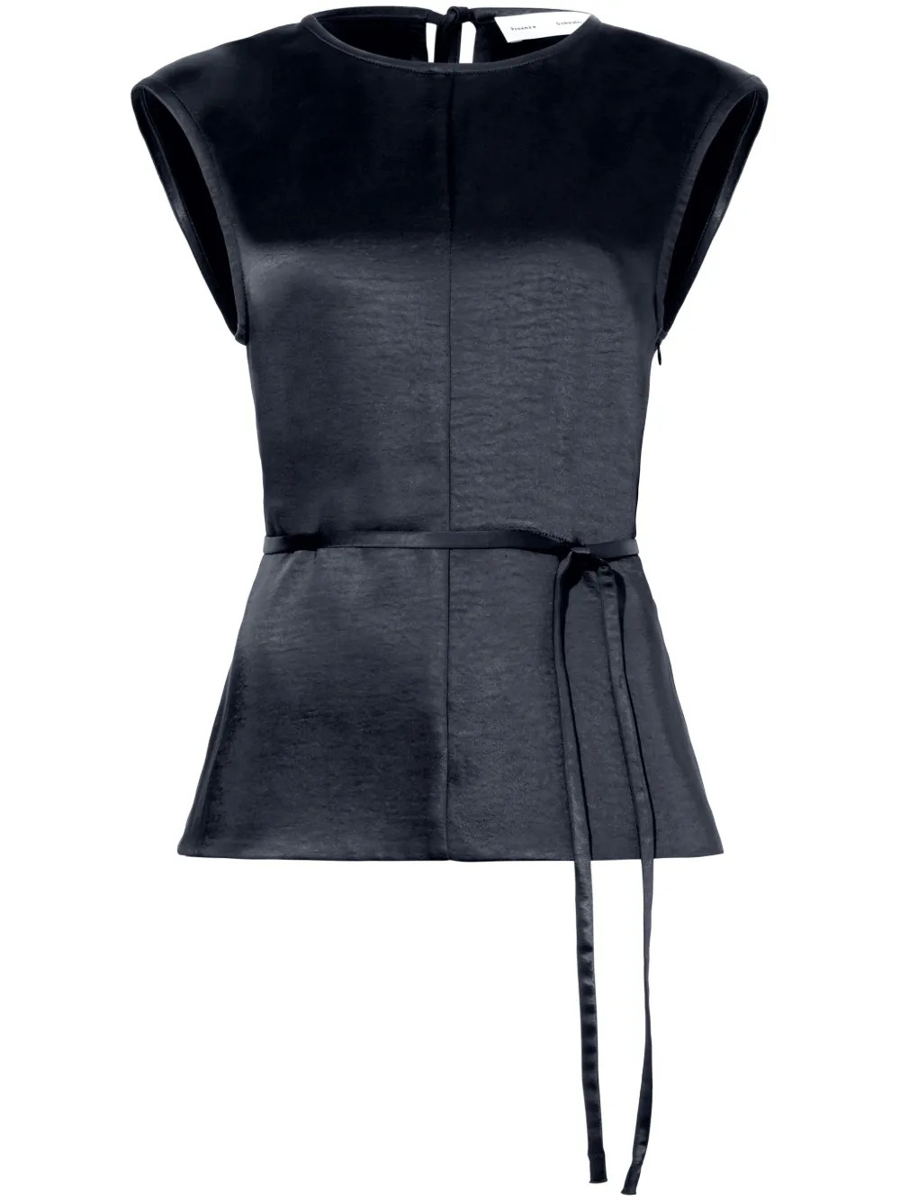 Proenza Schouler White Label Clemence Top | Black | FARFETCH | Farfetch Global