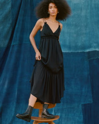 Women's Floaty Femme Ruffle Maxi Dress | Women's Dresses & Jumpsuits | Abercrombie.com | Abercrombie & Fitch (US)