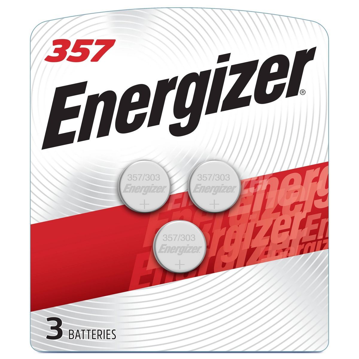 Energizer 3pk 357/303 Batteries Silver Oxide Button Battery | Target