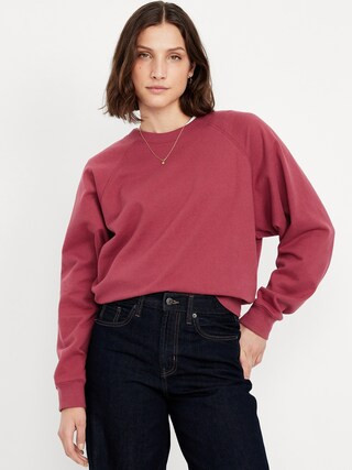 SoComfy Oversized Raglan Sweatshirt | Old Navy (US)