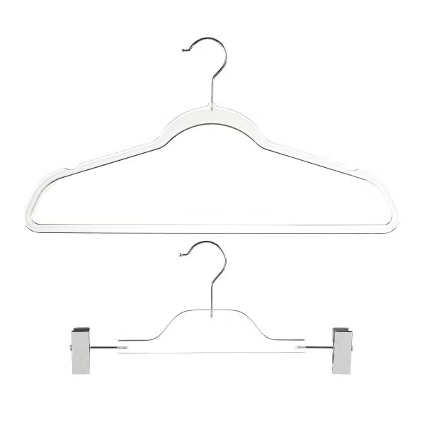 The Container Store Clear Slim Hangers | The Container Store