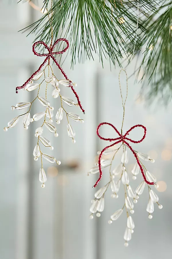 Pearly Bow Charms, Set of 2 | Terrain