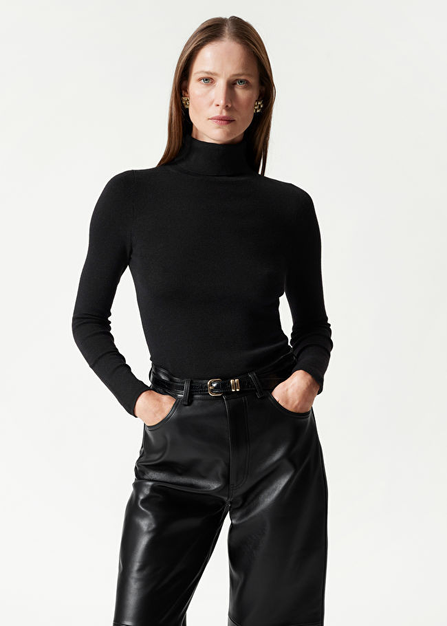 Merino Turtleneck Sweater | & Other Stories US