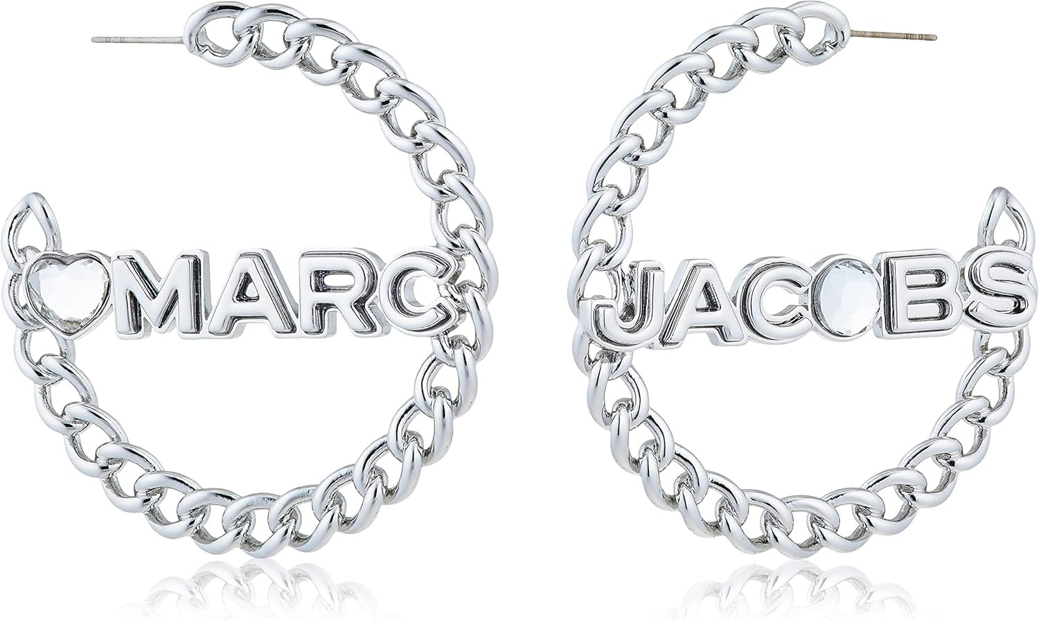 Marc Jacobs Chain Hoop Earrings | Jomashop.com & JomaDeals.com