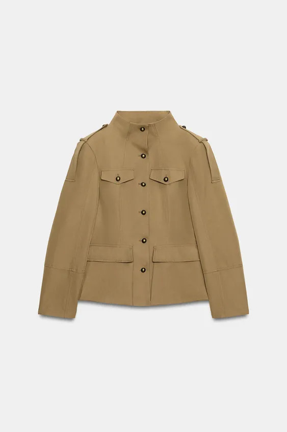 FITTED POCKET JACKET | Zara UK