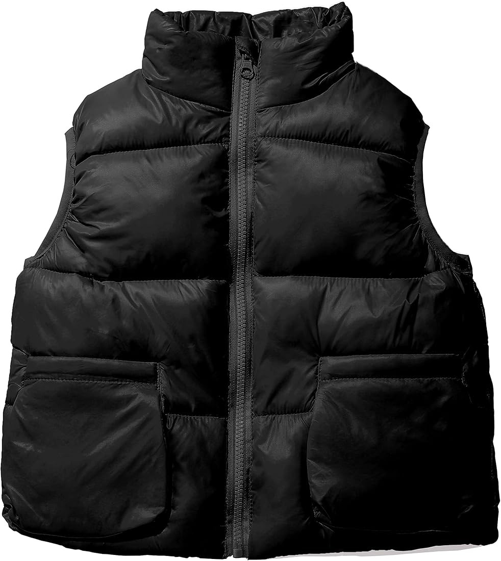 UELoop Kids Puffer Vest Lightweight Waterproof Sleeveless Zip Up Outwear for Boys Girls | Amazon (US)