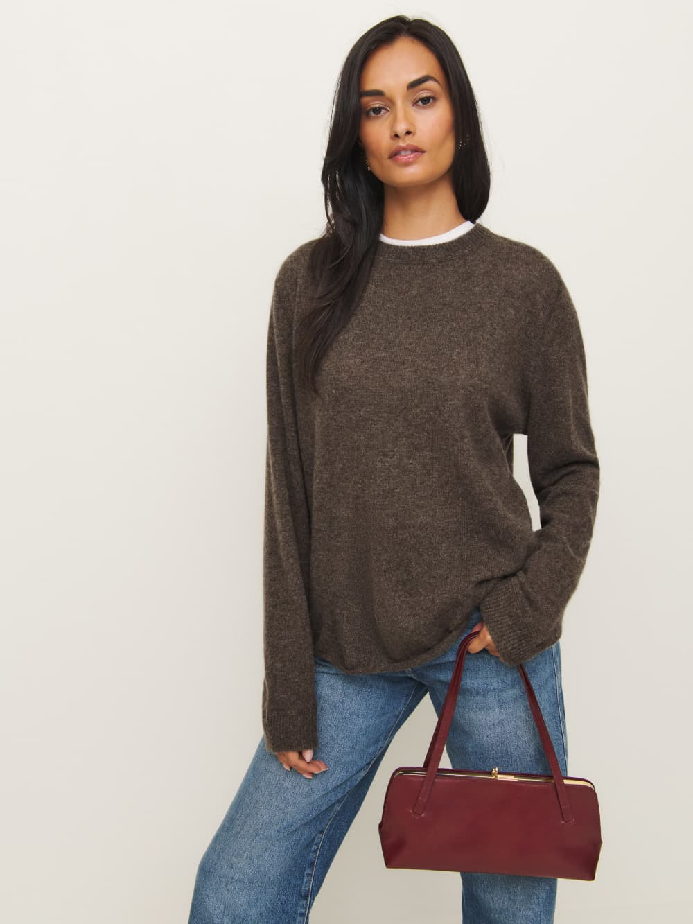 Cashmere Boyfriend Sweater | Reformation (Global)
