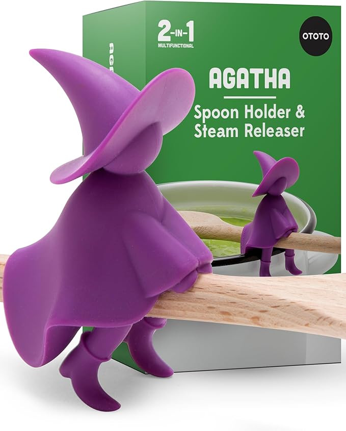 Funny Spoon Holder by OTOTO - Spoon Rest for Stove Top - Cooking Gadgets, Cooking Gifts, Cool Kit... | Amazon (US)