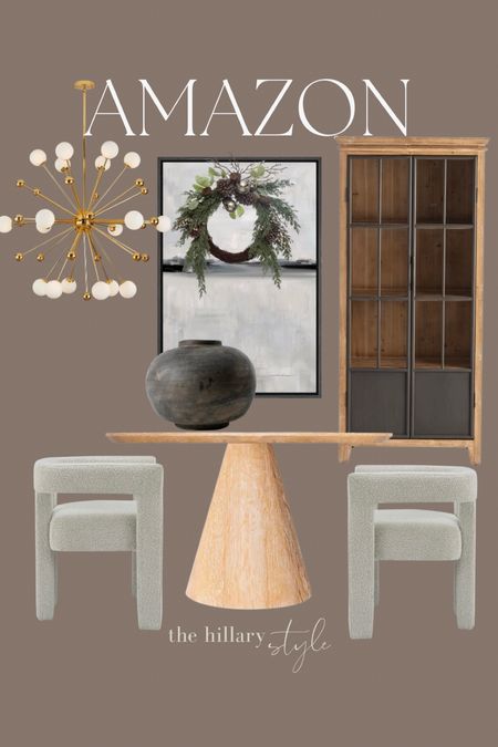 Amazon holiday dining

Chandelier. Table. Chairs. Art. Cabinet. Wreath. Vase. Amazon home. Amazon decor. 

#LTKhome #LTKHoliday #LTKSeasonal