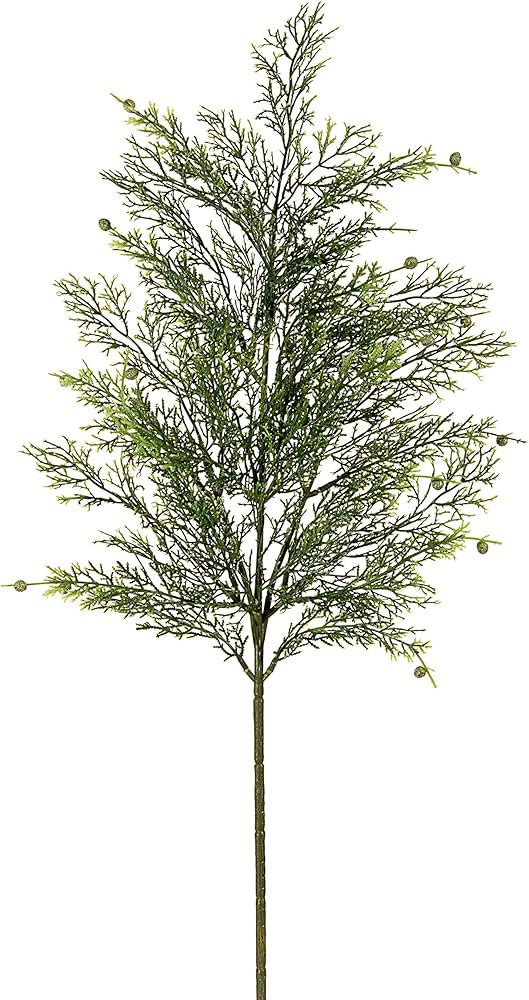 Vickerman 27" Artificial Cedar Spray. Includes 2 Sprays per Pack. | Amazon (US)