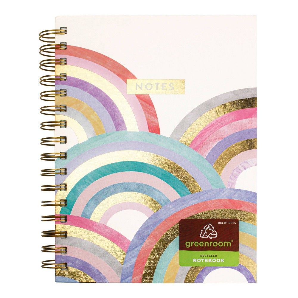 Spiral Journal Rainbow Cream Notes - greenroom | Target