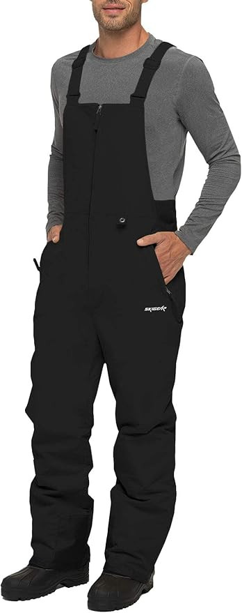 SkiGear Men's Essential Insulated Bib Overalls | Amazon (US)