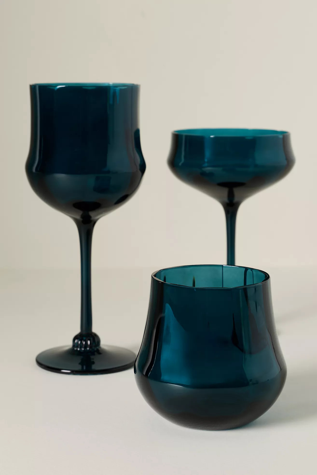 Cybelle Coupe Glasses, Set of 4 | Anthropologie (US)