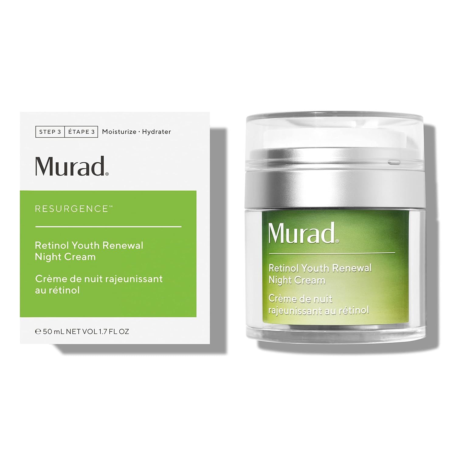 Murad Resurgence Retinol Youth Renewal Night Cream – Anti-Aging Face Cream for Lines and Wrinkl... | Amazon (US)