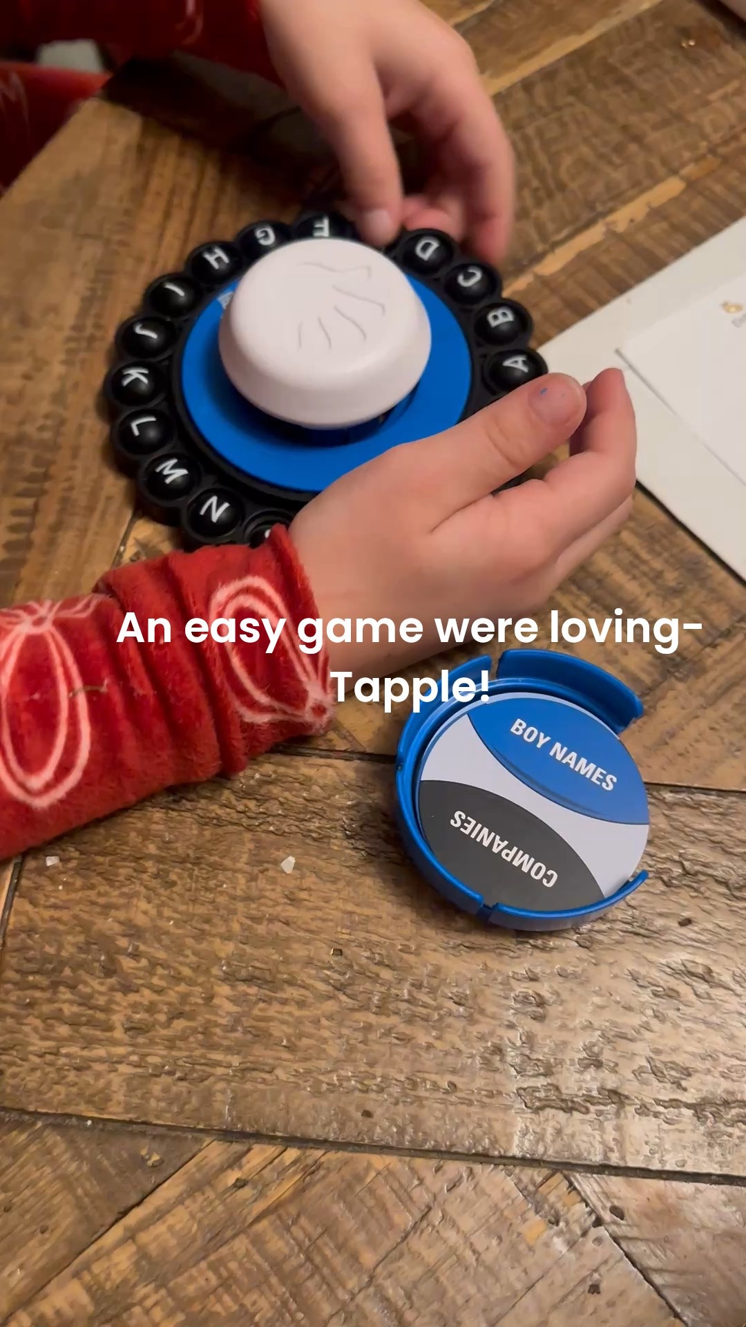 We’re loving this new game called Tapple. #familytime #familygames #boardgames 

#LTKGiftGuide