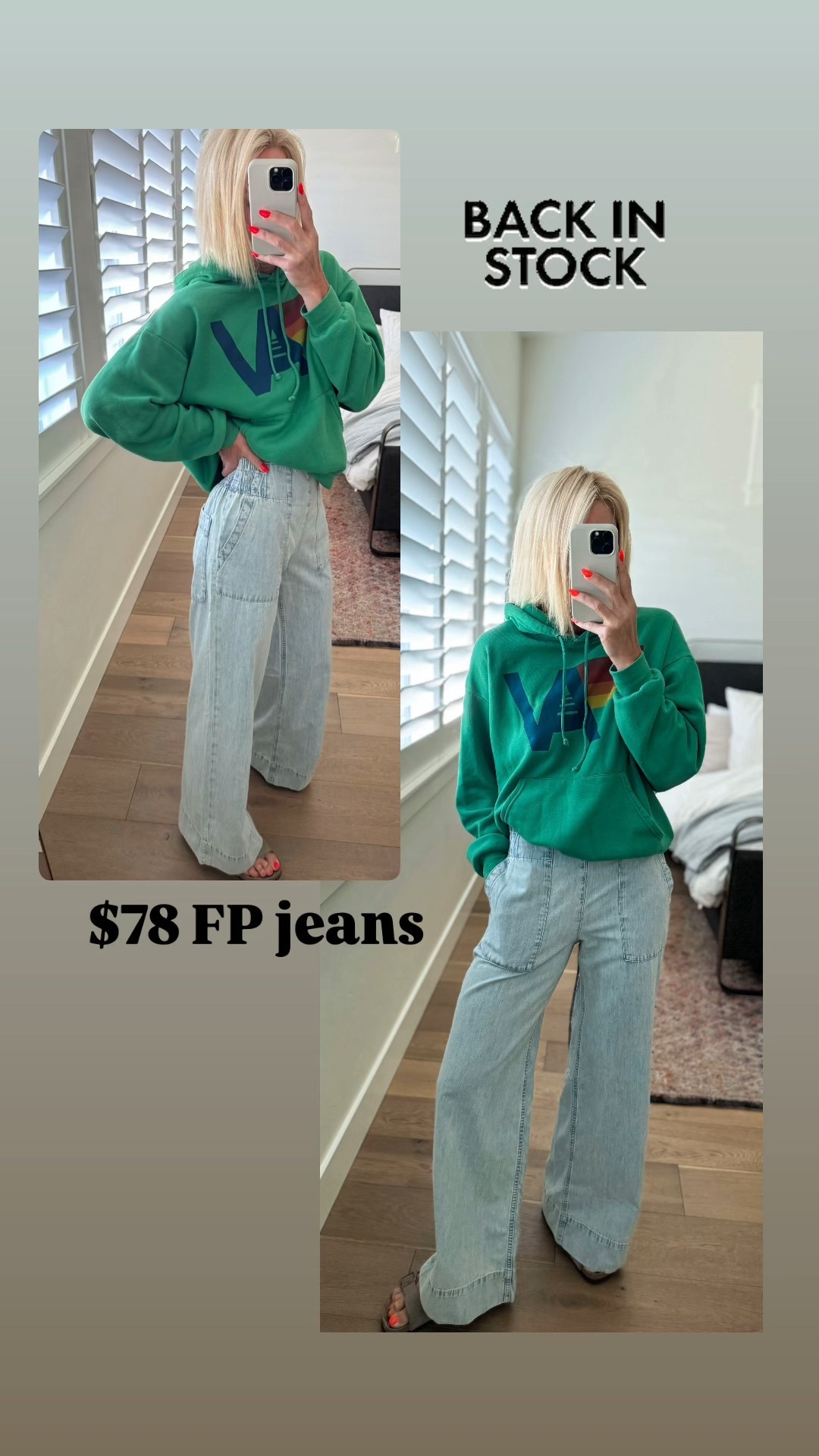 One of my favorite pairs of pull on jeans are back in stock! I love the wide elastic waistband and the back pockets are so cool! Wearing size small

#LTKOver40 #LTKmomlife #LTKgrwm