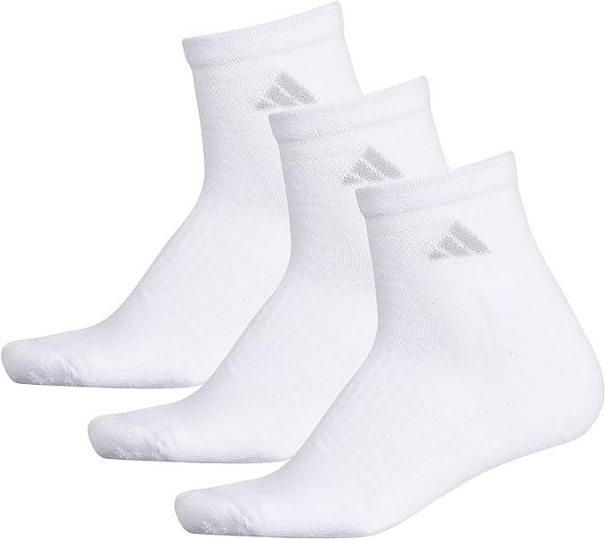 adidas womens Cushioned Quarter Socks (3-Pair) | Amazon (US)