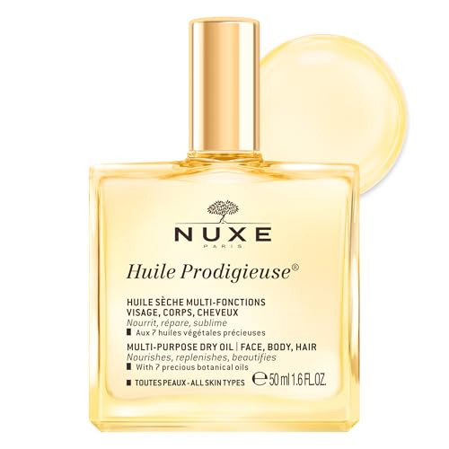 NUXE Huile Prodigieuse Multi-Purpose Dry Body Oil, Skin & Hair, 1.6 Fl Oz | Amazon (US)
