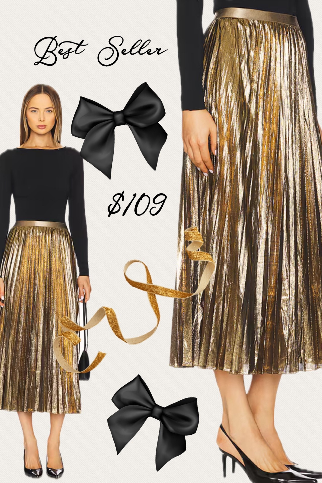 Gold Skirt

#LTKHoliday #LTKCyberWeek #LTKGiftGuide