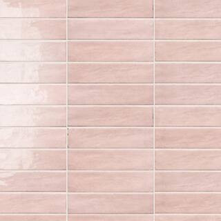 Tribeca Studio Tea Rose 2 in. x 10 in. Porcelain Wall Tile (5.38 sq. ft./Case)) | The Home Depot