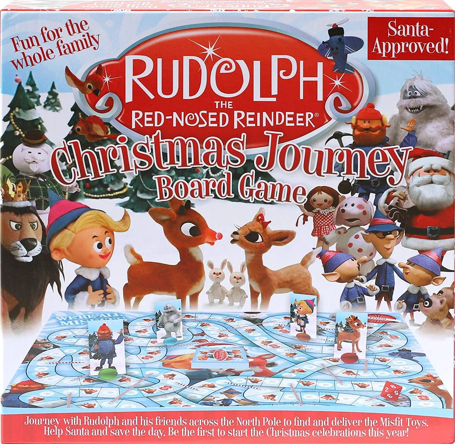 Rudolph the Red-Nosed Reindeer Board Game | Walmart (US)