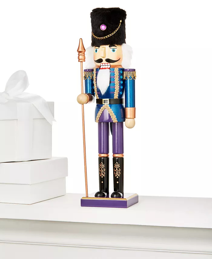 Patina 15" Purple Copper Nutcracker, Created for Macy's | Macy's