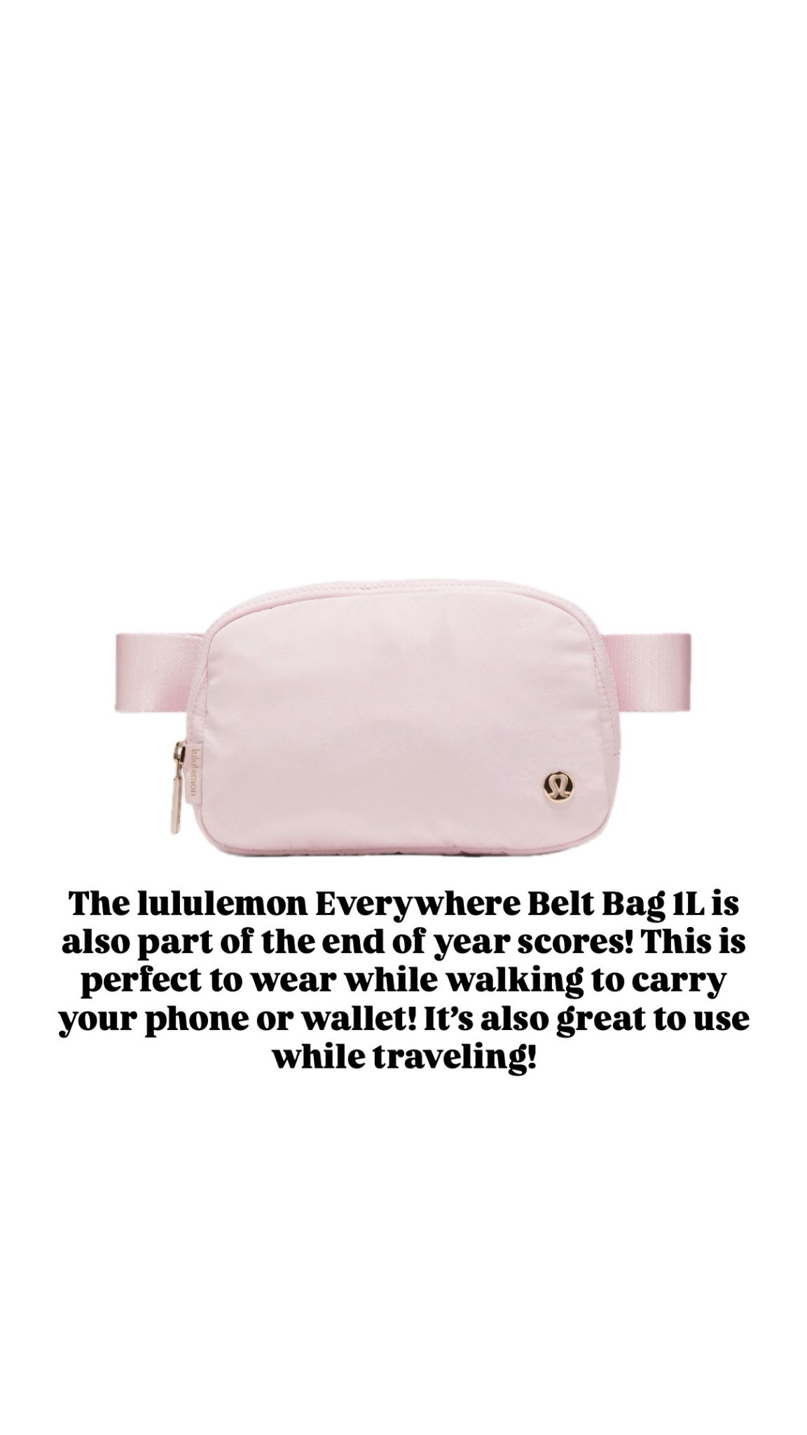 This bag is great to use when you’re walking and don’t want to hold your phone! I also think a belt bag is perfect for when you’re traveling! @lululemon #lululemoncreator #ad

Loverly Grey, lululemon, athleisure, belt bag, activewear, travel finds 

#LTKSaleAlert #LTKTravel
