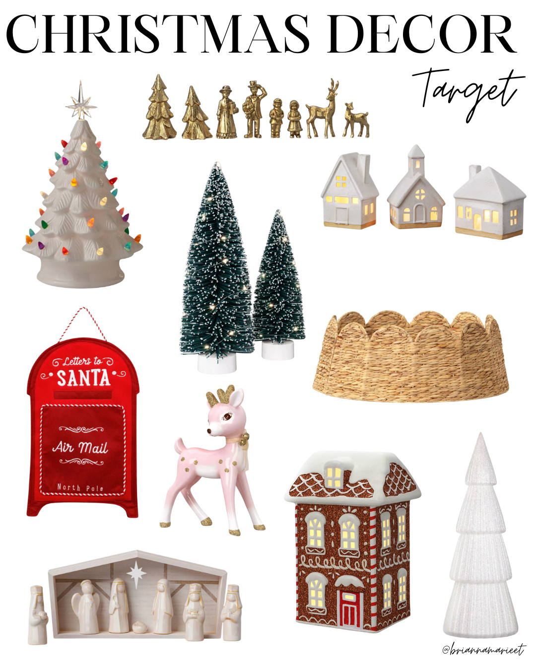 Target has such affordable Christmas decor! 

 #LTKSeasonal #LTKHome #LTKFindsUnder50