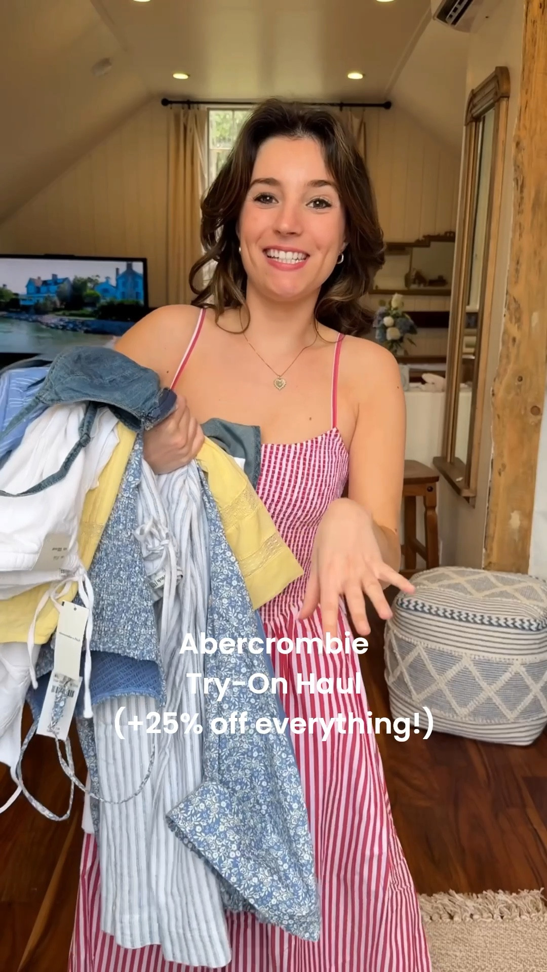 Get 25% off @abercrombie spring and summer staples! 

1. Have the free LTK app
2. Click the "exclusive" tag on any of the pieces below
3. Hit copy promo code for the 25% off code!

🦞 I am 5 foot 3 wearing XS in the dresses, XXS in the tops, and XXS Short in the pants! 🌊

Spring Staples  / summer Staples / blue and white striped linen pants / striped linen pants / white linen pants / red and white striped maxi dress / red striped dress / blue flower dress / blue flower maxi / Jean top / white eyelet top / white eyelet pants / summer outfit / summer outfit inspiration / spring outfit / spring outfit inspiration / ltk spring sale

#LTKSpringSale #LTKSeasonal #LTKootd
