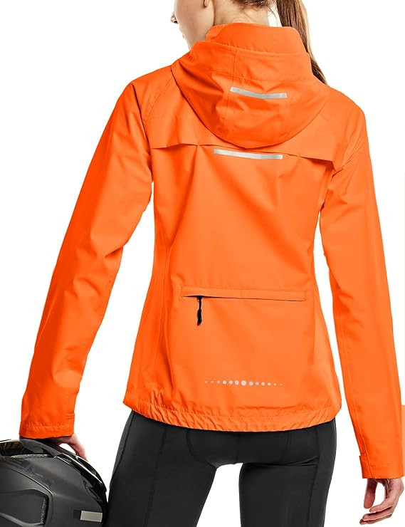 TSLA Women's Cycling Windbreaker Jacket, Waterproof Running Workout Rain Jackets, Packable Reflec... | Amazon (US)