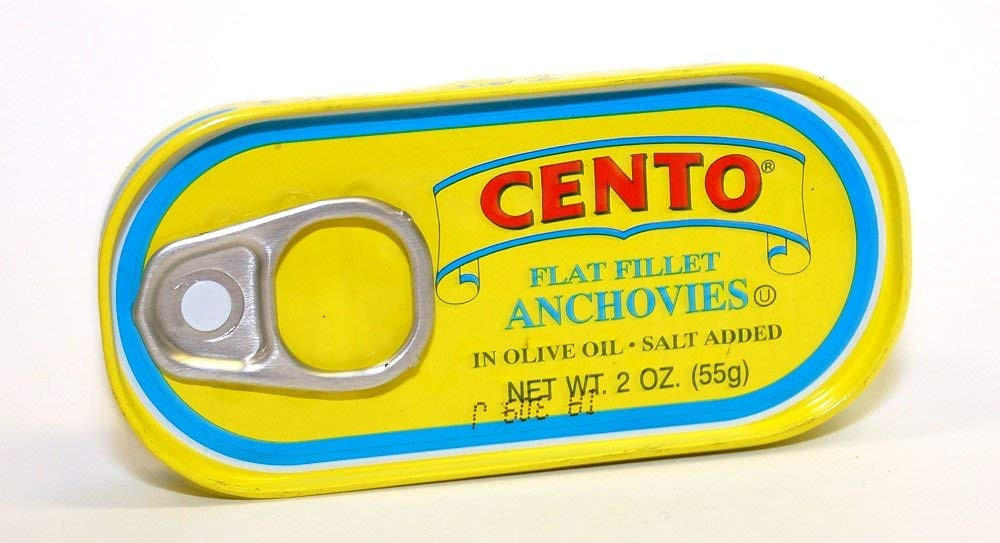 Cento - Flat Anchovies in Olive Oil, 2 oz.( Pack of 10 ) | Amazon (US)