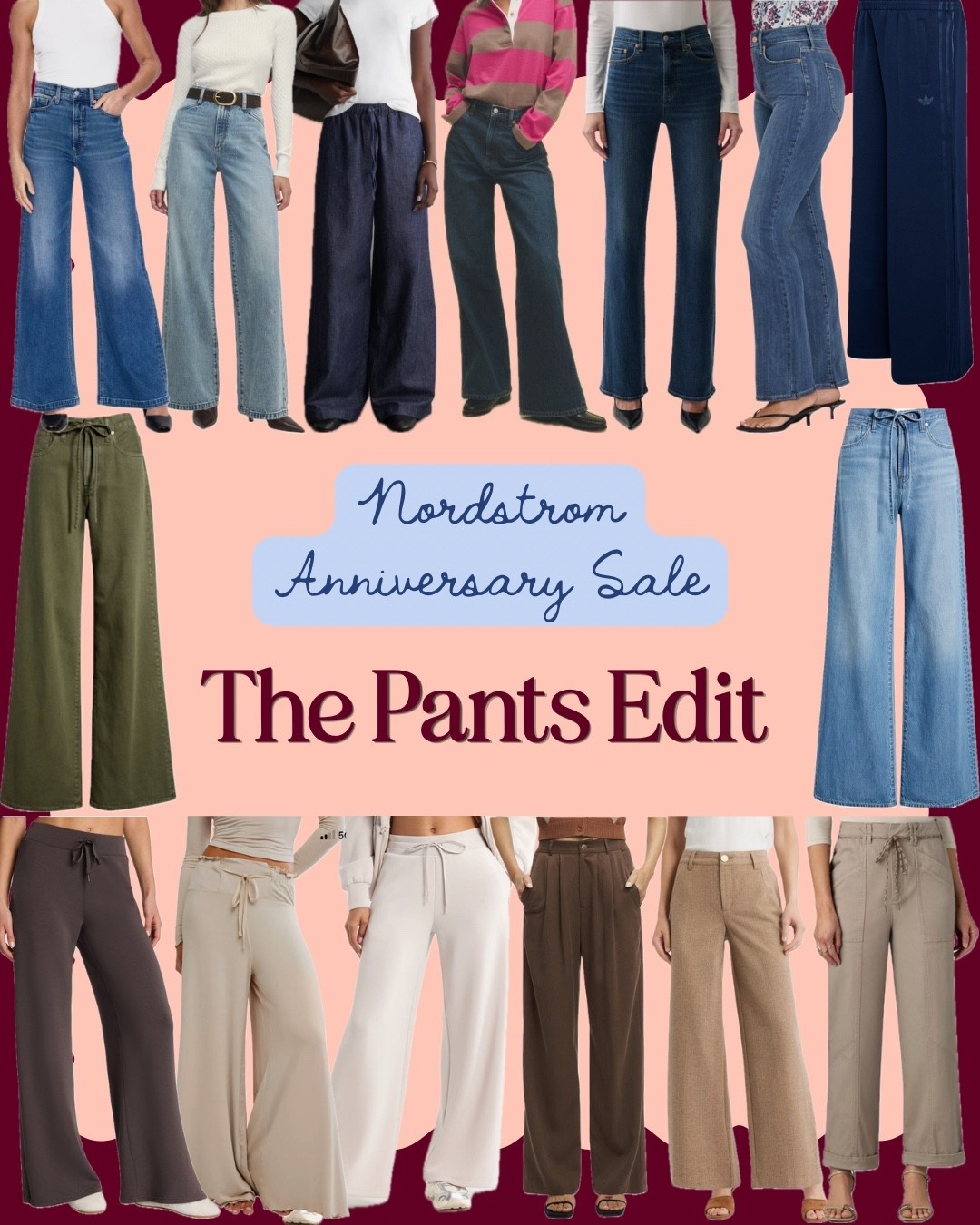 Nordstrom Anniversary Sale: The Women’s Pants Edit!👖 Some of our favorite picks, from denim to work pants to loungewear. You can shop all of our curated lists from Nordstrom’s annual sale on our ShopMy! https://shopmy.us/shop?Curator_id=5131&tab=collections&Section_id=513081

#LTKSaleAlert #LTKMidsize #LTKPlusSize